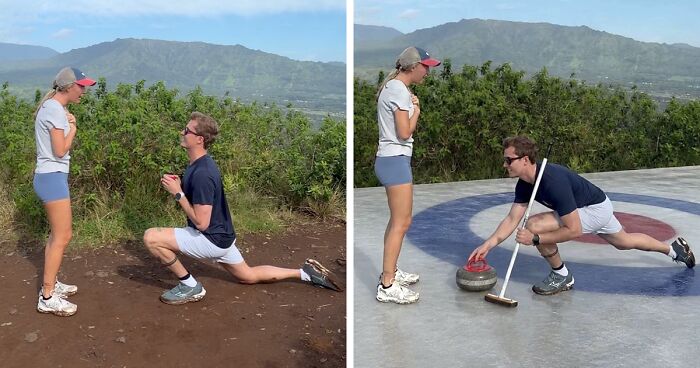 People Saw This Woman’s Proposal Pic And Couldn’t Resist Making These 42 Hilarious Edits