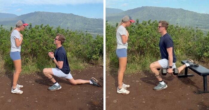 People Saw This Woman’s Proposal Pic And Couldn’t Resist Making These 42 Hilarious Edits