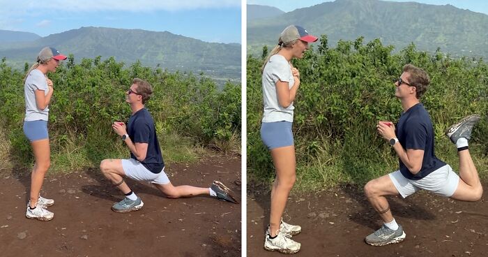 People Saw This Woman’s Proposal Pic And Couldn’t Resist Making These 42 Hilarious Edits