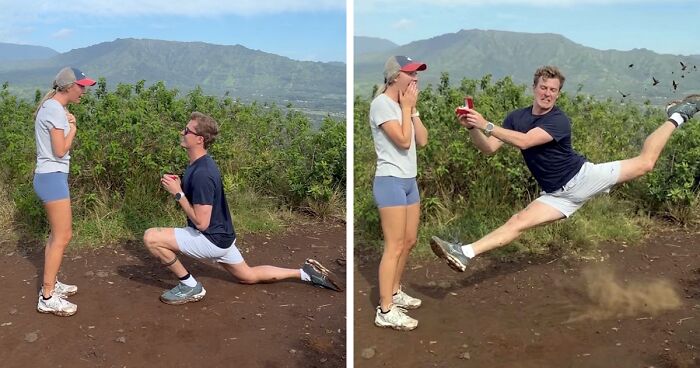 People Saw This Woman’s Proposal Pic And Couldn’t Resist Making These 42 Hilarious Edits