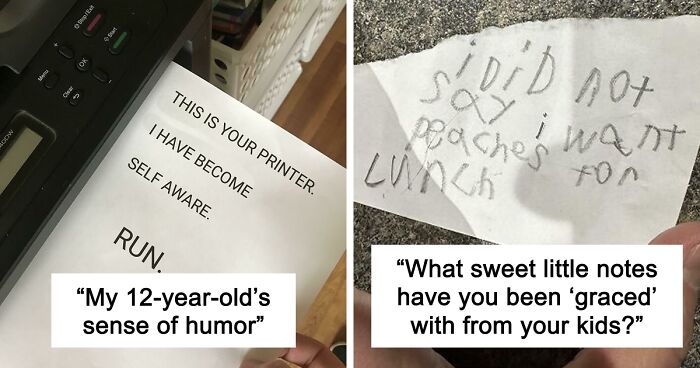 65 Funny Notes From Kids Who Had Complaints, Demands, And Big Feelings