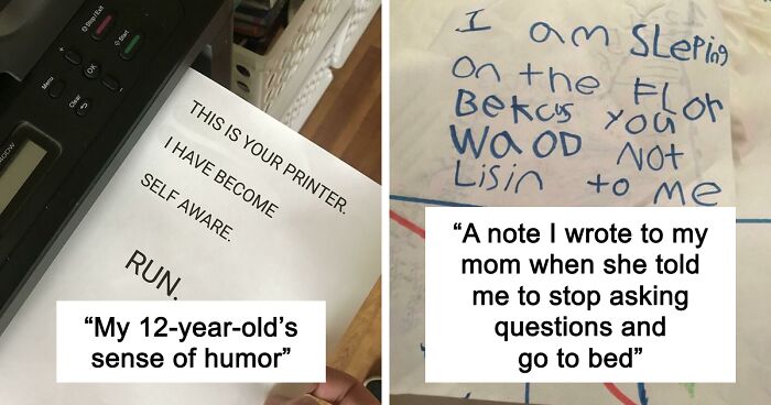 65 Funny Notes From Kids Who Had Complaints, Demands, And Big Feelings