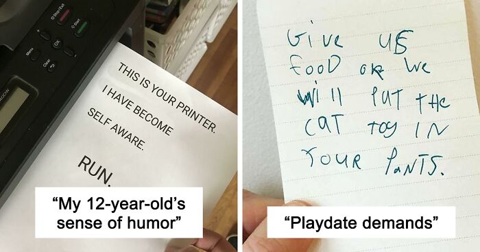 65 Funny Notes From Kids Who Had Complaints, Demands, And Big Feelings
