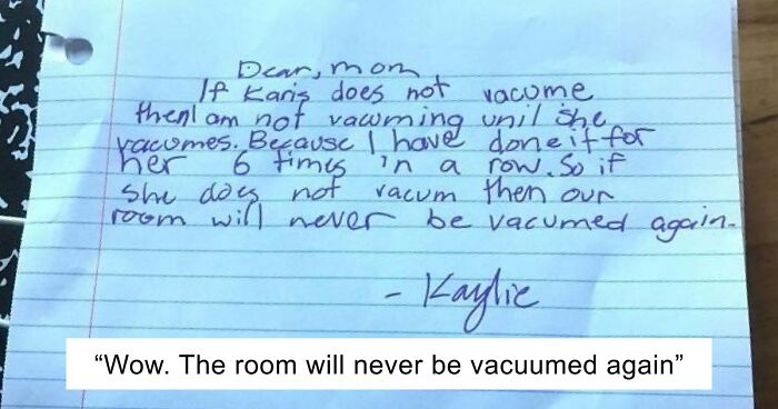65 Funny Notes From Kids Who Had Complaints, Demands, And Big Feelings