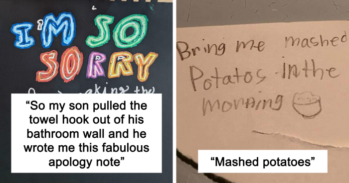 65 Funny Notes From Kids Who Had Complaints, Demands, And Big Feelings