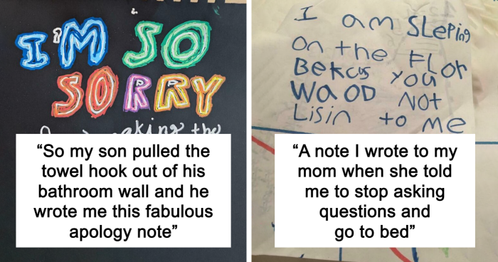 65 Funny Notes From Kids Who Had Complaints, Demands, And Big Feelings