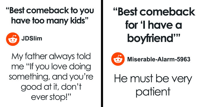 “Why Aren’t You Married/Have Kids?”: Internet Teaches People To Shut Down Annoying Questions With Savage Burns