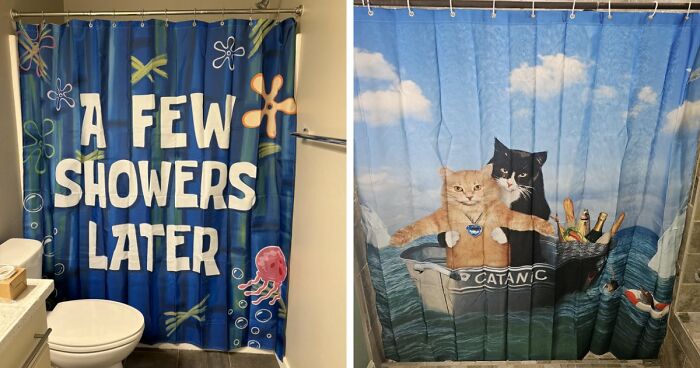 64 Quirky And Hilarious Shower Curtains That Perfectly Show People’s Personalities