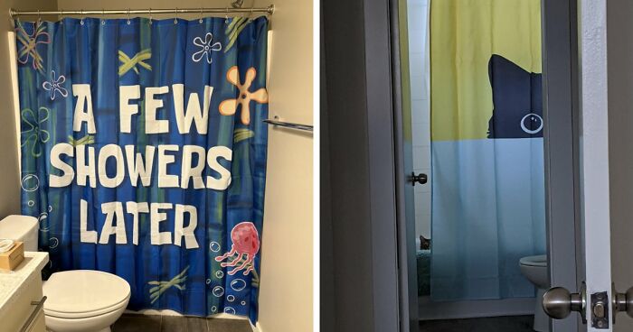 64 Quirky And Hilarious Shower Curtains That Perfectly Show People’s Personalities