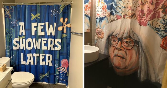 64 Quirky And Hilarious Shower Curtains That Perfectly Show People’s Personalities