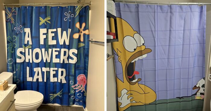 64 Quirky And Hilarious Shower Curtains That Perfectly Show People’s Personalities
