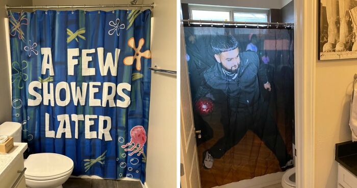 64 Quirky And Hilarious Shower Curtains That Perfectly Show People’s Personalities