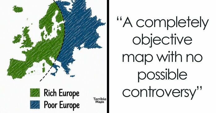 85 Maps That Have No Business Being This Horrible Yet Funny At The Same Time
