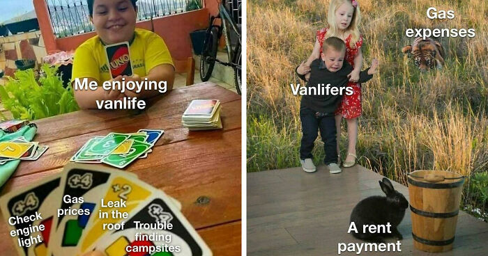 “Sparkling Homelessness”: 69 Memes That Perfectly Nail The Reality Of Living Out Of A Van