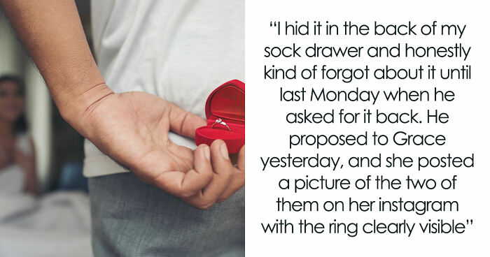 GF Finds Engagement Ring In BF’s Sock Drawer, Goes Ballistic After Seeing Another Woman Wearing It