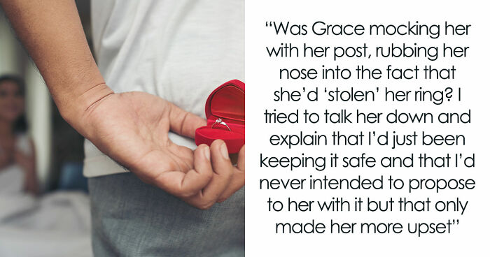 GF Finds Engagement Ring In BF’s Sock Drawer, Goes Ballistic After Seeing Another Woman Wearing It