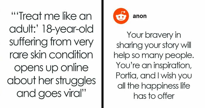 Teen With An Extremely Rare Skin Condition Talks About Her Struggles Online, Ends Up Going Viral