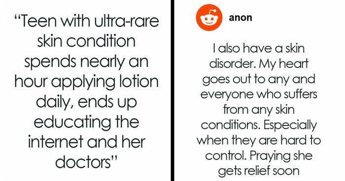 Teen With An Extremely Rare Skin Condition Talks About Her Struggles Online, Ends Up Going Viral