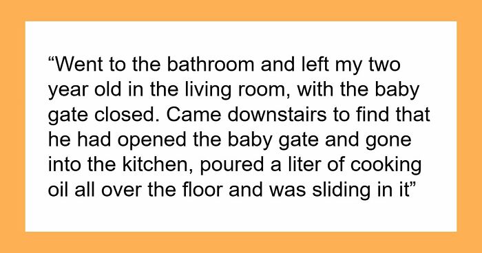 45 Unexpected Disasters That Happened When Someone Left The Room For A Few Minutes