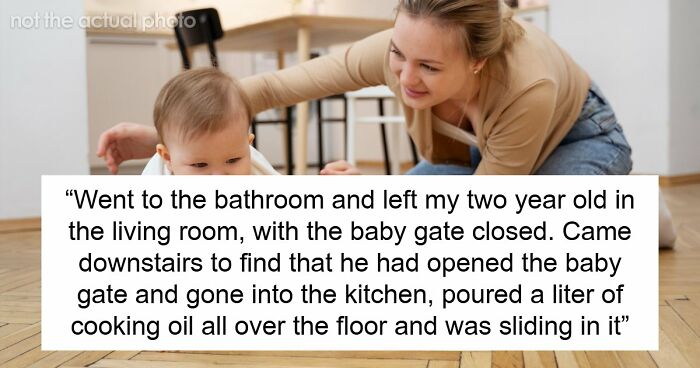 45 Unexpected Disasters That Happened When Someone Left The Room For A Few Minutes