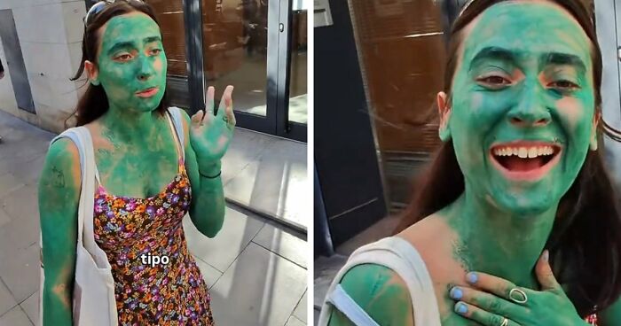 Green Woman Teaches Everyone A Lesson After Being Asked What Happened