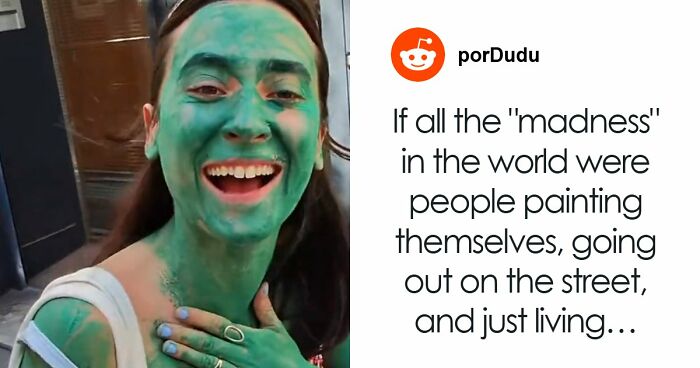Green Woman Teaches Everyone A Lesson After Being Asked What Happened