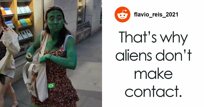 Green Woman Teaches Everyone A Lesson After Being Asked What Happened