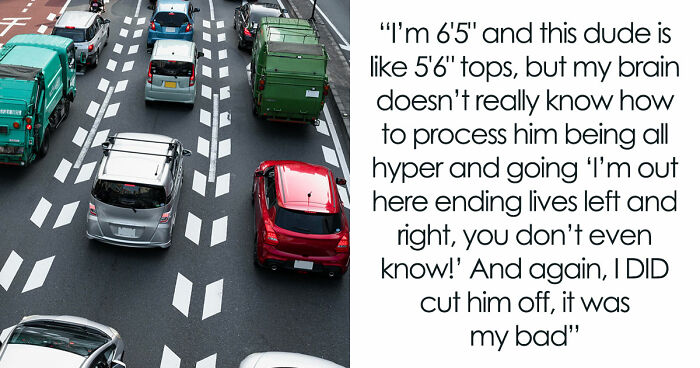 Driver Thinks He’s Following Guy To His Job To Get Him Fired After Being Cut Off, Gets Humiliated