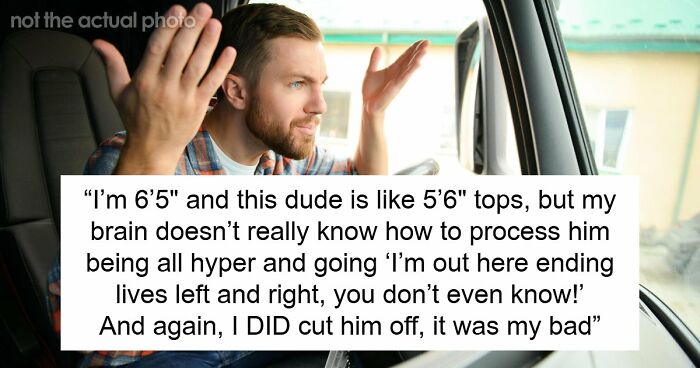 Driver Thinks He’s Following Guy To His Job To Get Him Fired After Being Cut Off, Gets Humiliated