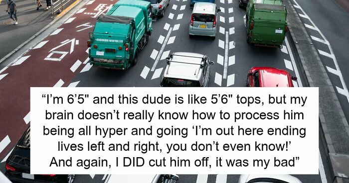 Driver Thinks He’s Following Guy To His Job To Get Him Fired After Being Cut Off, Gets Humiliated