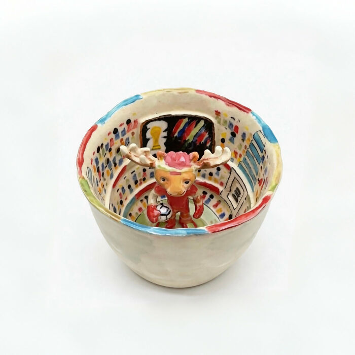 Cute Handmade Ceramic Pottery Kiln Solo