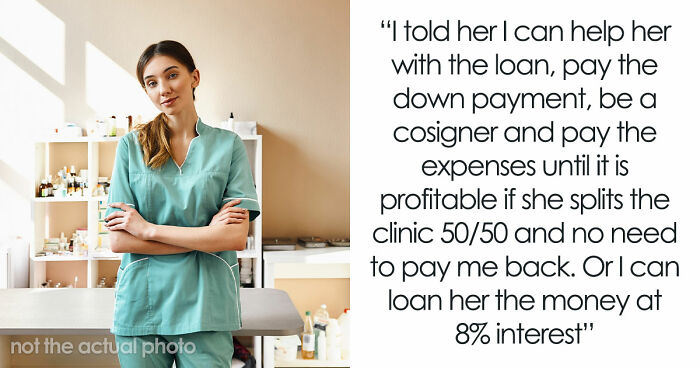 Wife Demands Prenup To Protect Her Income, Hubby Offers Her An 8% Interest Loan When She Needs Help