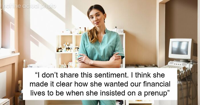 Wife Demands Prenup To Protect Her Income, Hubby Offers Her An 8% Interest Loan When She Needs Help