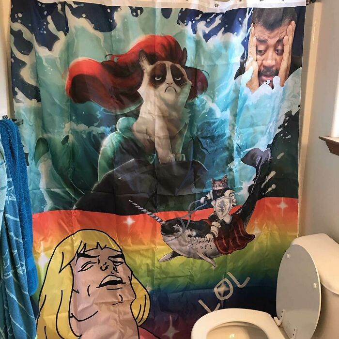 Internet Showercurtain