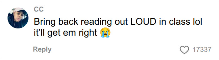 "This Isn't Funny": High School Student Exposes Classmates&rsquo; Reading Skills As They Struggle With Basic Words