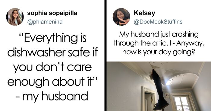 51 Funny Tweets That Are Hilarious Examples Why Having A Husband Is Never Boring (New Pics)