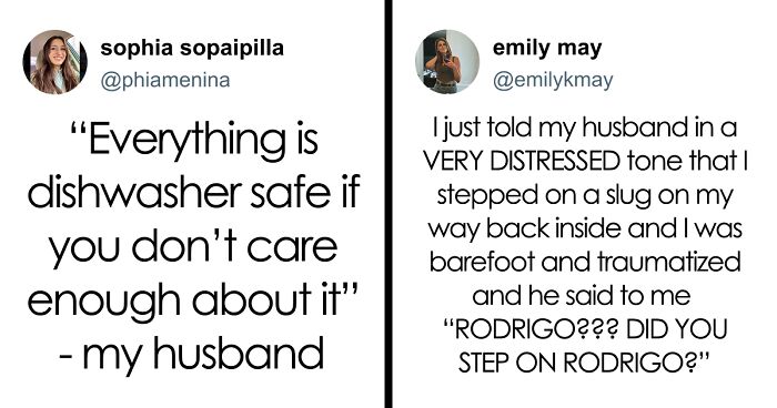 51 Funny Tweets That Are Hilarious Examples Why Having A Husband Is Never Boring (New Pics)