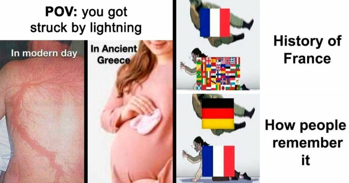 “Ding Dong, Your Religion Is Wrong”: 63 Hilarious History Memes That Prove Even Our Darkest Days Were Funny