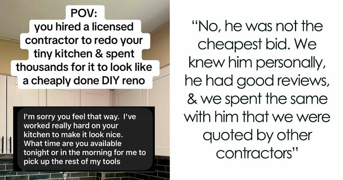 Woman Shares How A Very Expensive Contractor Left Her Home And People Are Just Horrified