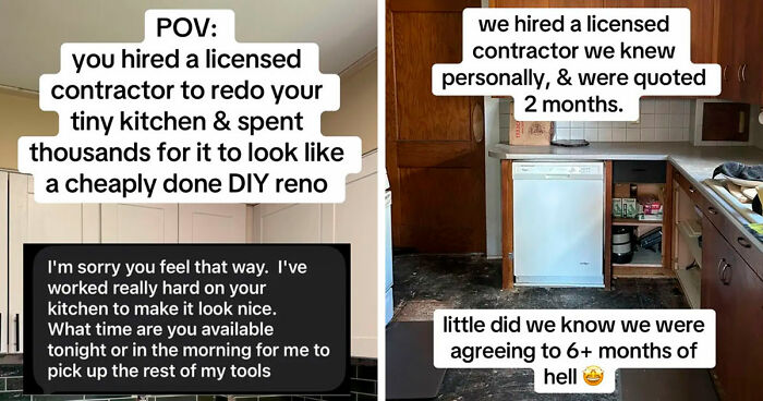Woman Shares How A Very Expensive Contractor Left Her Home And People Are Just Horrified