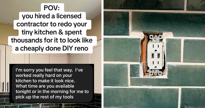 Woman Shares How A Very Expensive Contractor Left Her Home And People Are Just Horrified