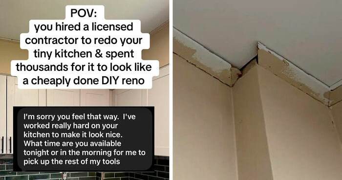Woman Shares How A Very Expensive Contractor Left Her Home And People Are Just Horrified