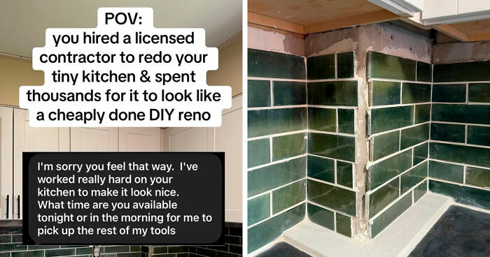 Woman Shares How A Very Expensive Contractor Left Her Home And People Are Just Horrified