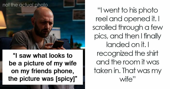 Man Finds Wife’s Photo On Friend’s Phone, Gets To The Bottom Of It And Is Shocked