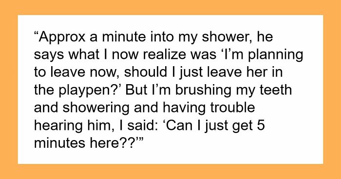 Guy Parties With The Boys While Wife Cares For Sick Kids, Leaves Again While She Takes 5 Min Shower