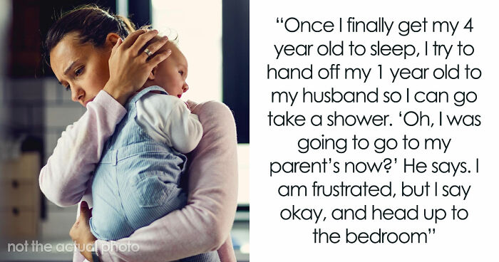 Guy Parties With The Boys While Wife Cares For Sick Kids, Leaves Again While She Takes 5 Min Shower