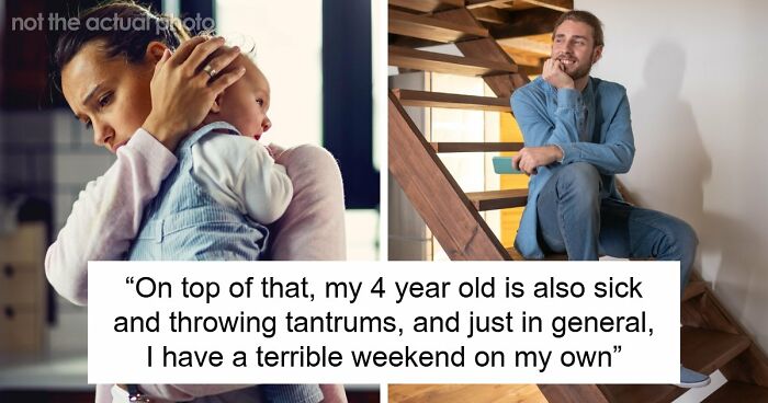 Guy Parties With The Boys While Wife Cares For Sick Kids, Leaves Again While She Takes 5 Min Shower