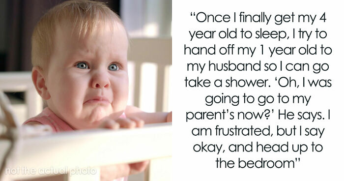 Guy Parties With The Boys While Wife Cares For Sick Kids, Leaves Again While She Takes 5 Min Shower