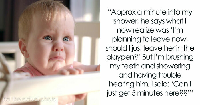 Guy Parties With The Boys While Wife Cares For Sick Kids, Leaves Again While She Takes 5 Min Shower