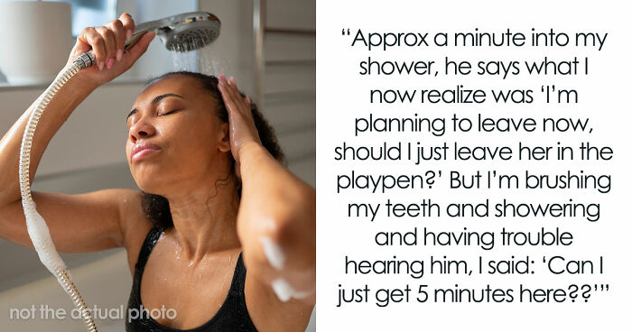 Guy Parties With The Boys While Wife Cares For Sick Kids, Leaves Again While She Takes 5 Min Shower